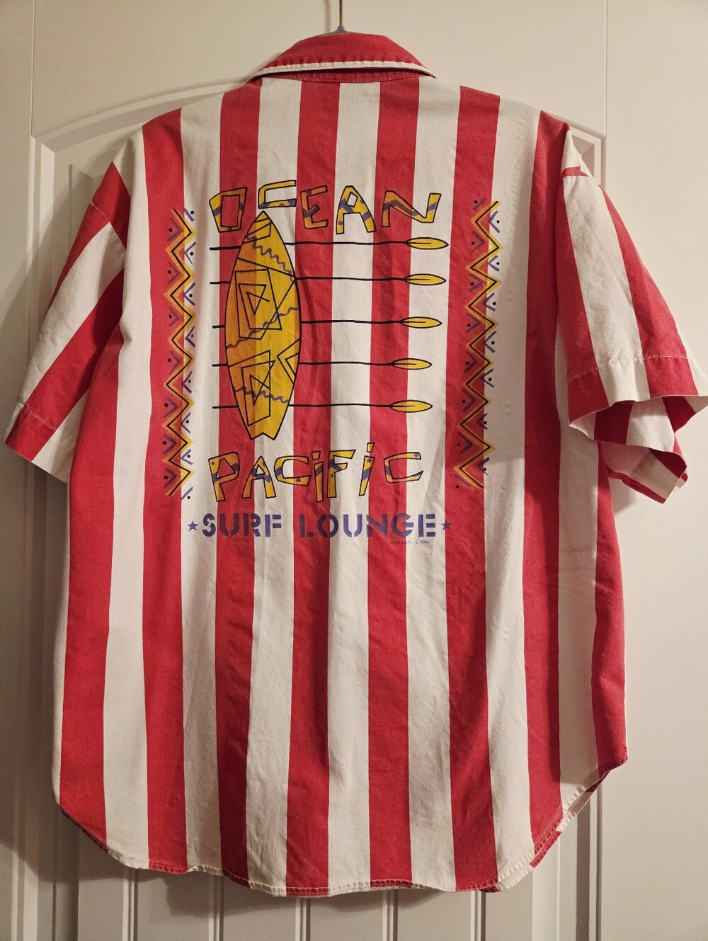 Vintage 1987 Ocean Pacific Surf Lounge Shirt